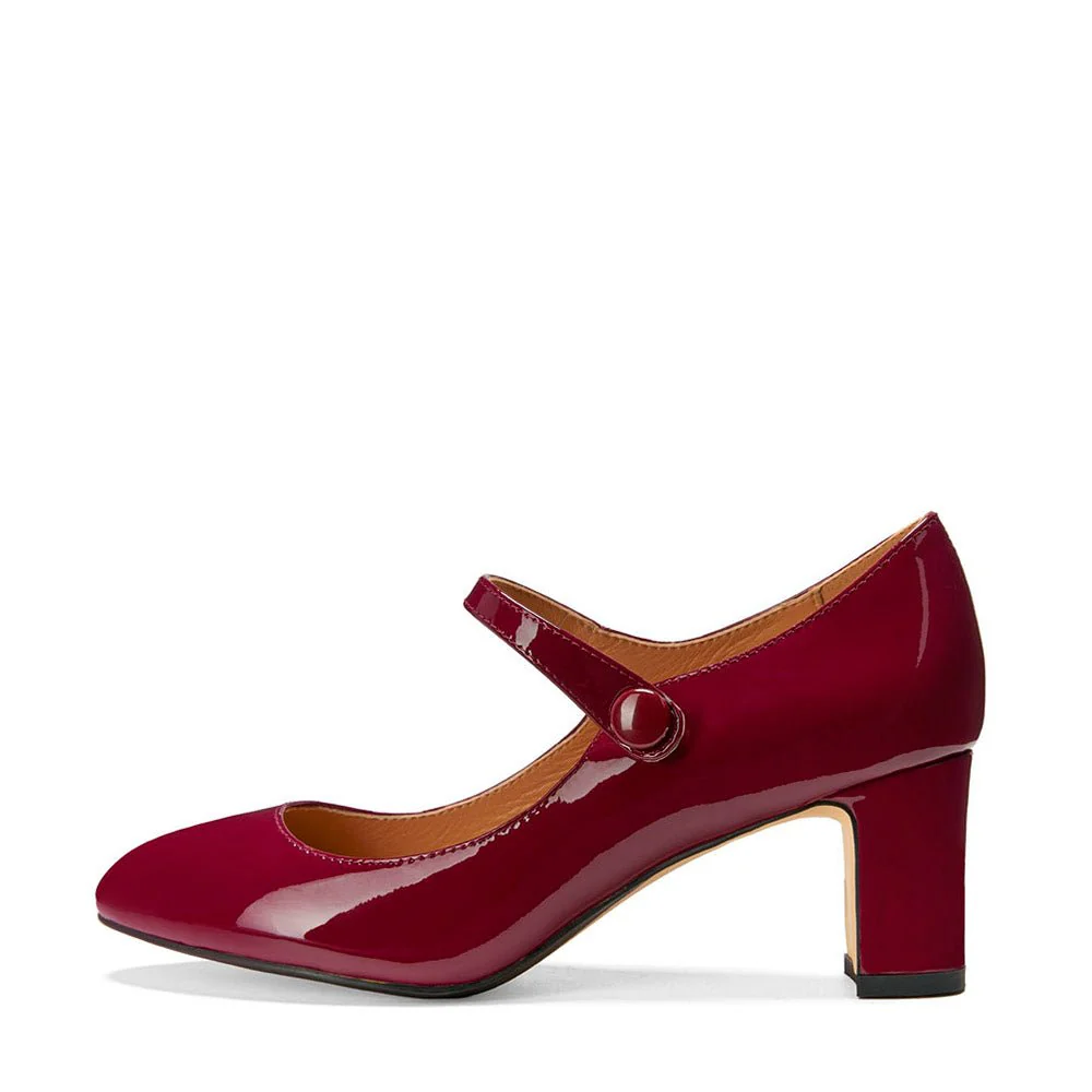 Gemma PL Burgundy Shoes