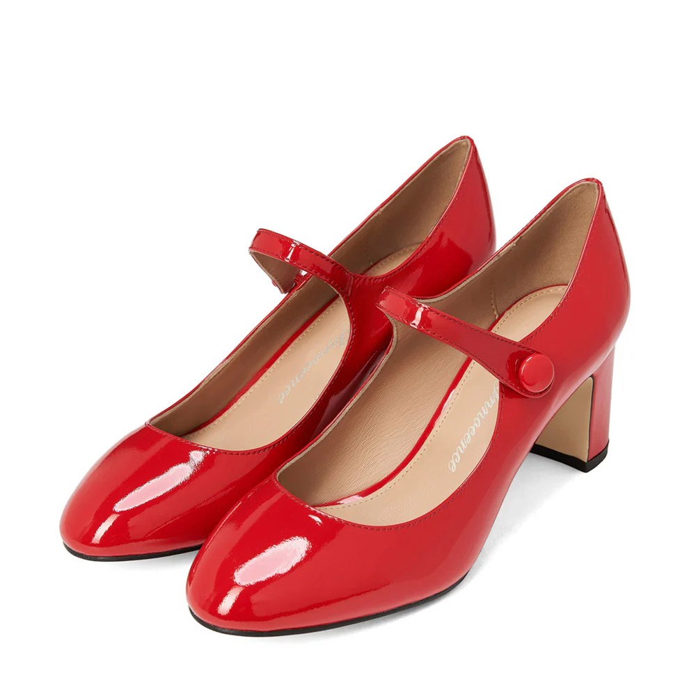 Gemma PL Red Shoes - Image 2