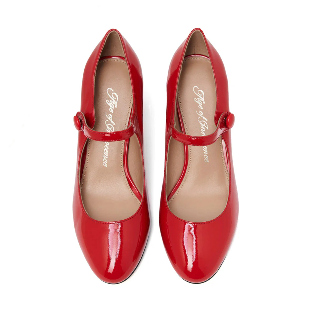 Gemma PL Red Shoes - Image 3