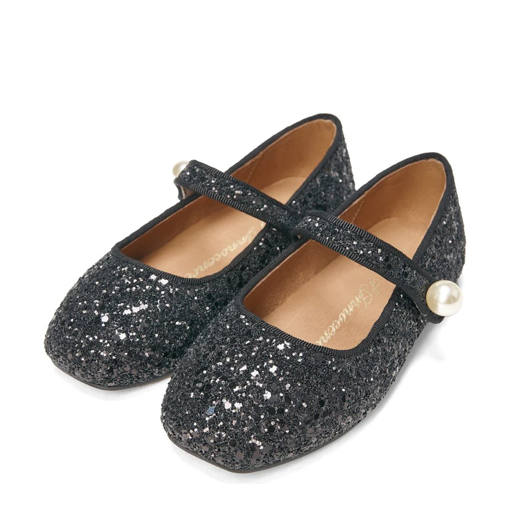 Gloria Black Flats - Image 2