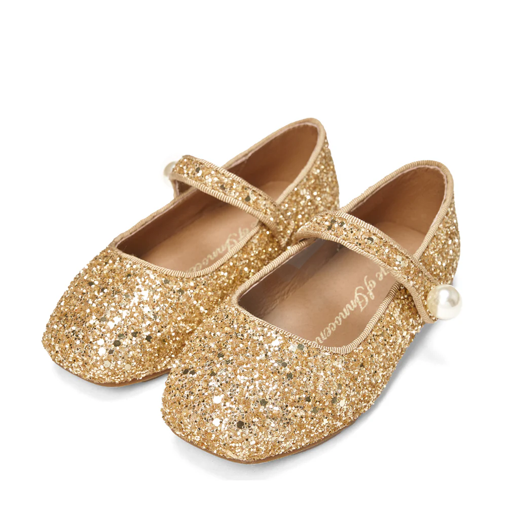 Gloria Gold Flats - Image 2