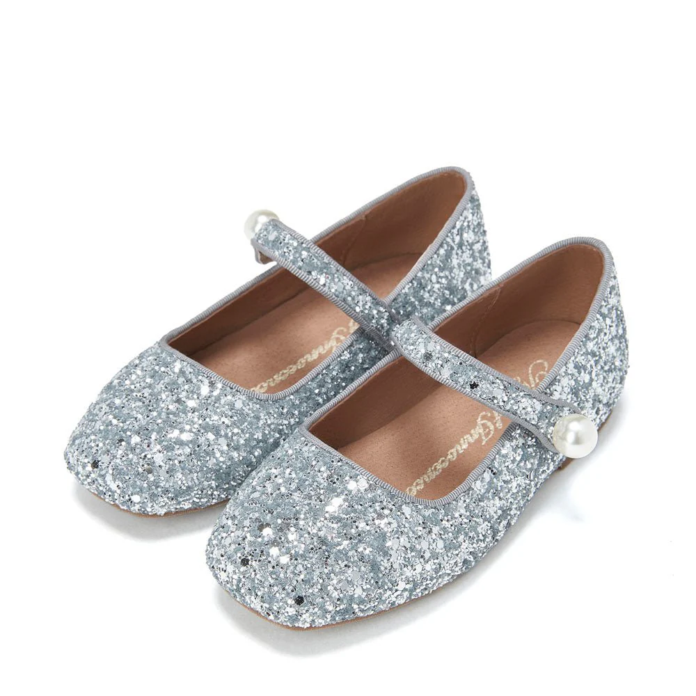 Gloria Silver Flats - Image 2