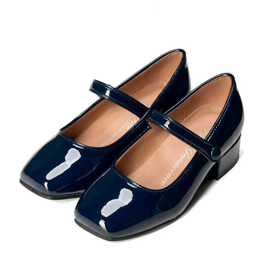 Holly Navy Shoes - Image 2