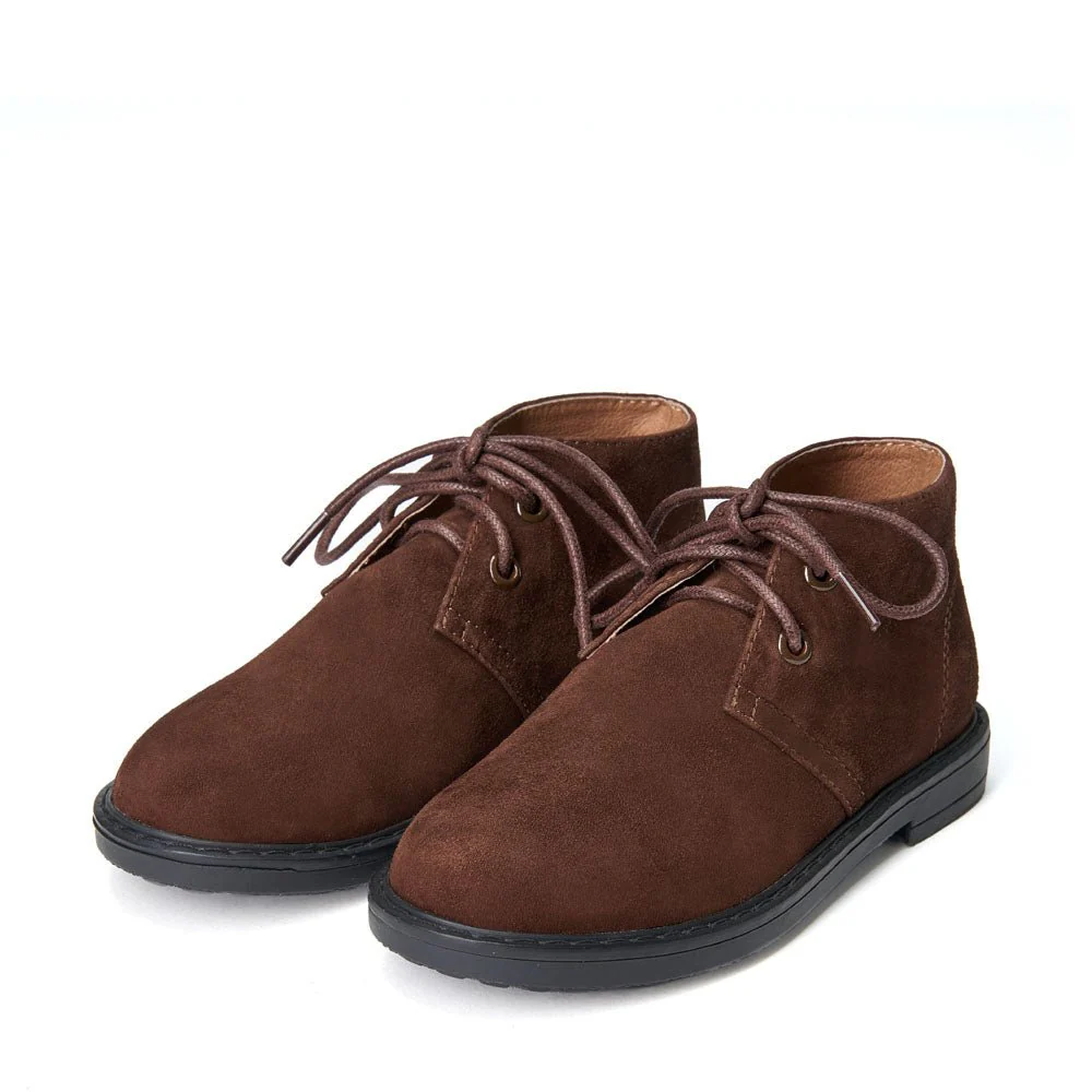 Hugh Chocolate Boots - Image 2