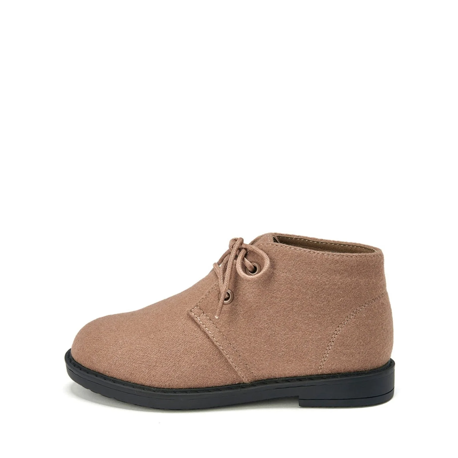 Hugh Wool Beige Boots