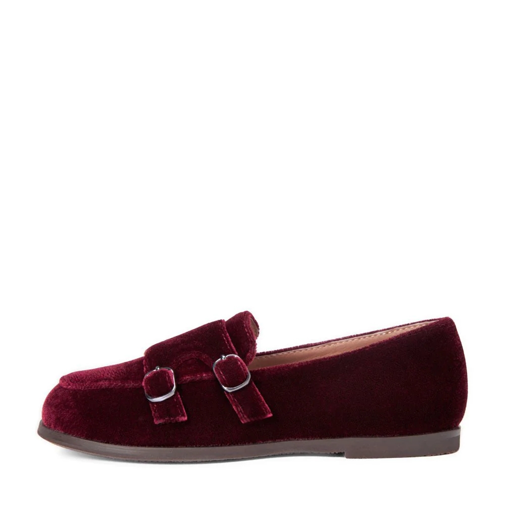 Ingrid Burgundy Shoes