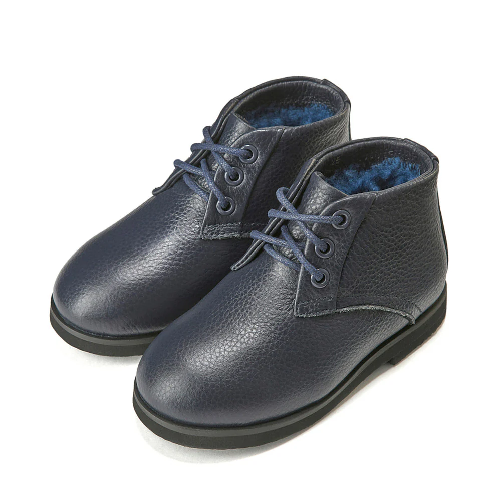 Jack Winter Navy Boots - Image 2