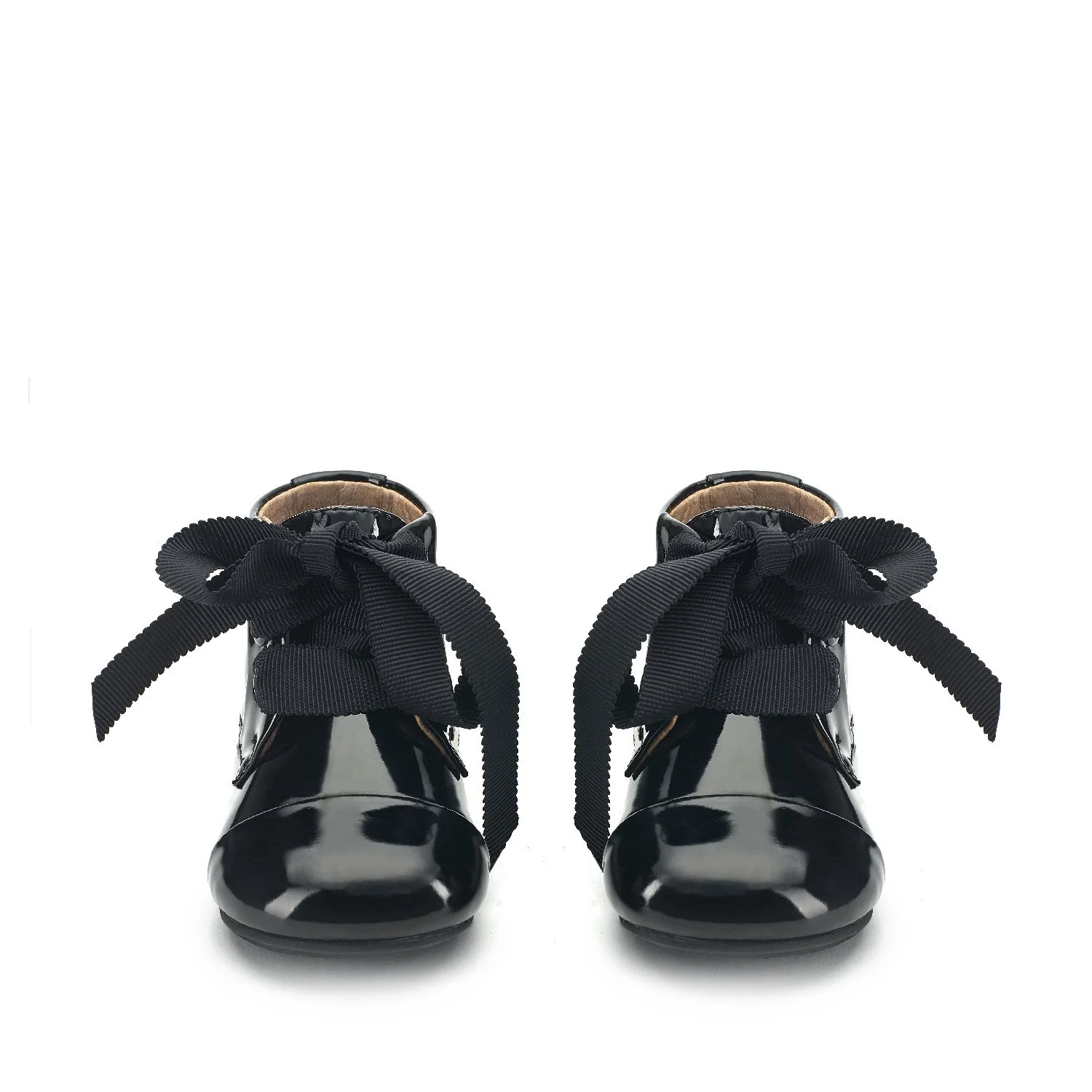 Jane PU Black Boots - Image 3