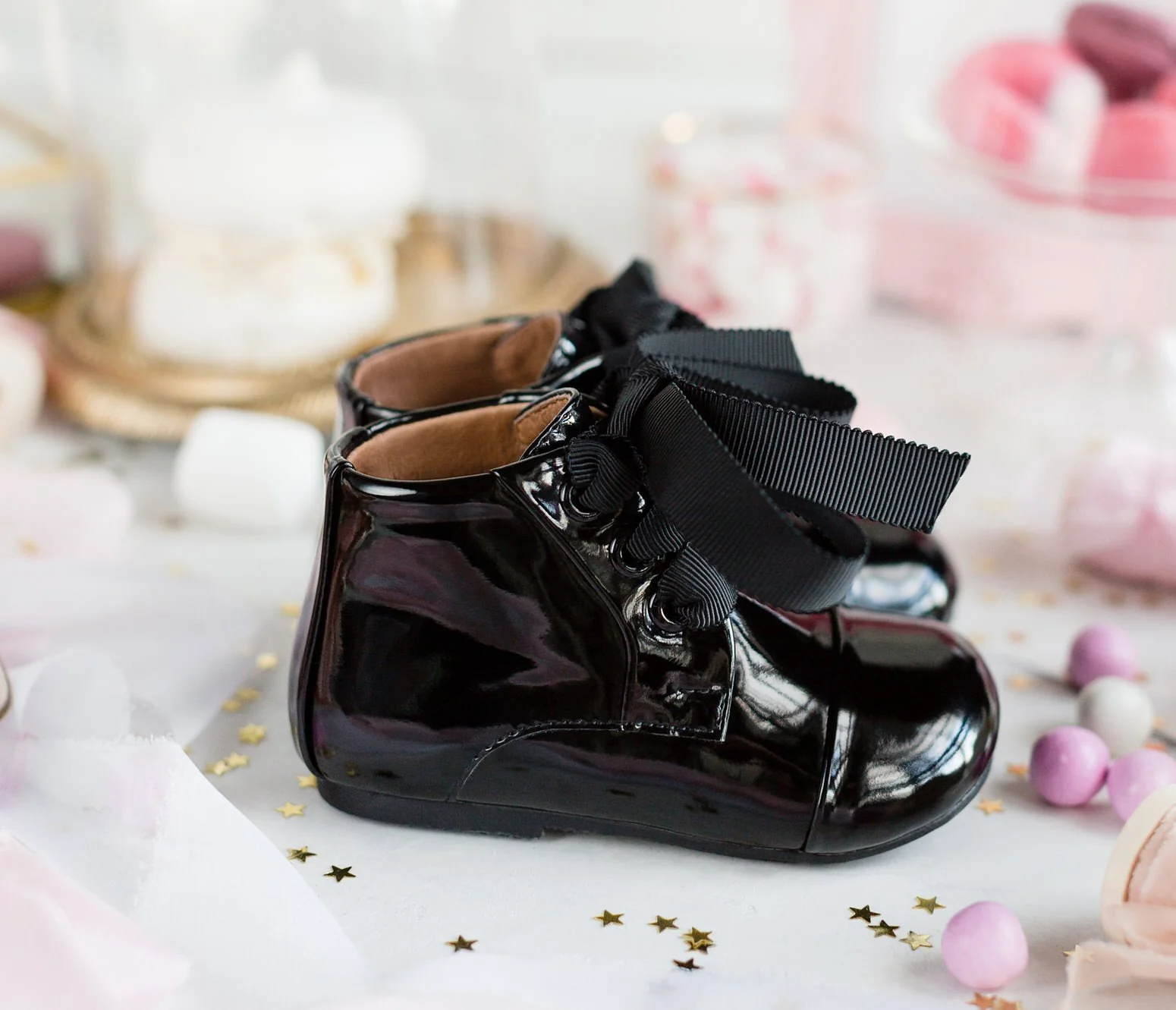Jane PU Black Boots - Image 5