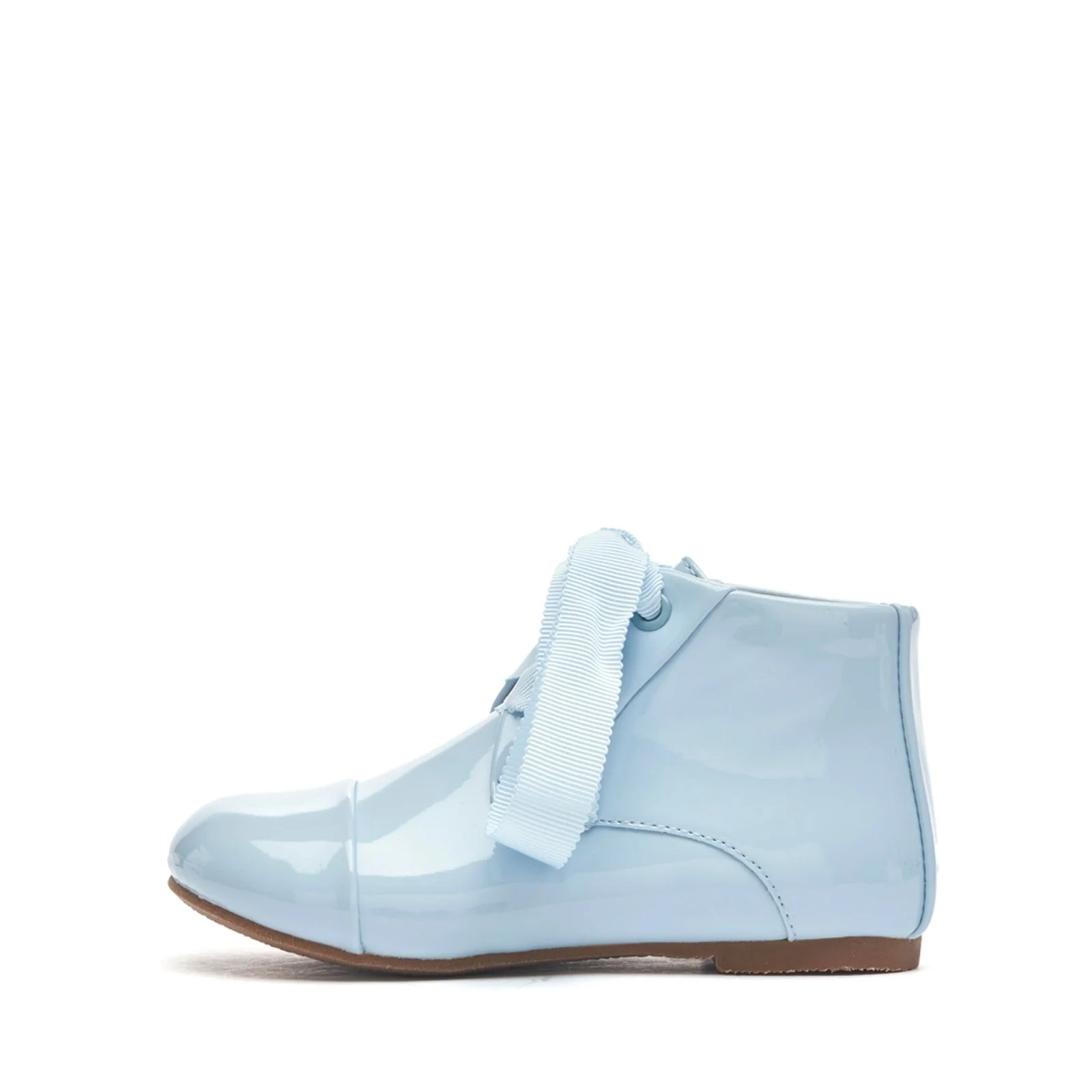 Jane PU Blue Boots