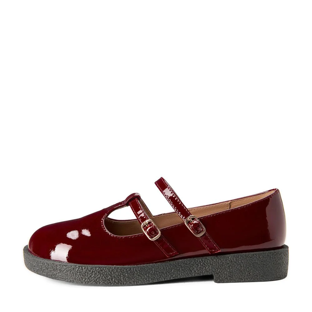 Jayden Burgundy Shoes