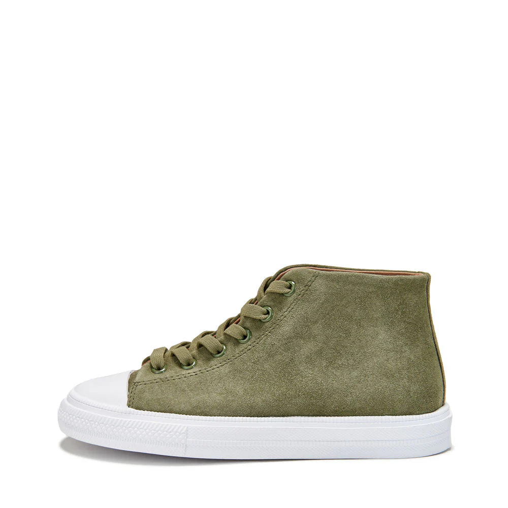 Johny High Khaki Sneakers