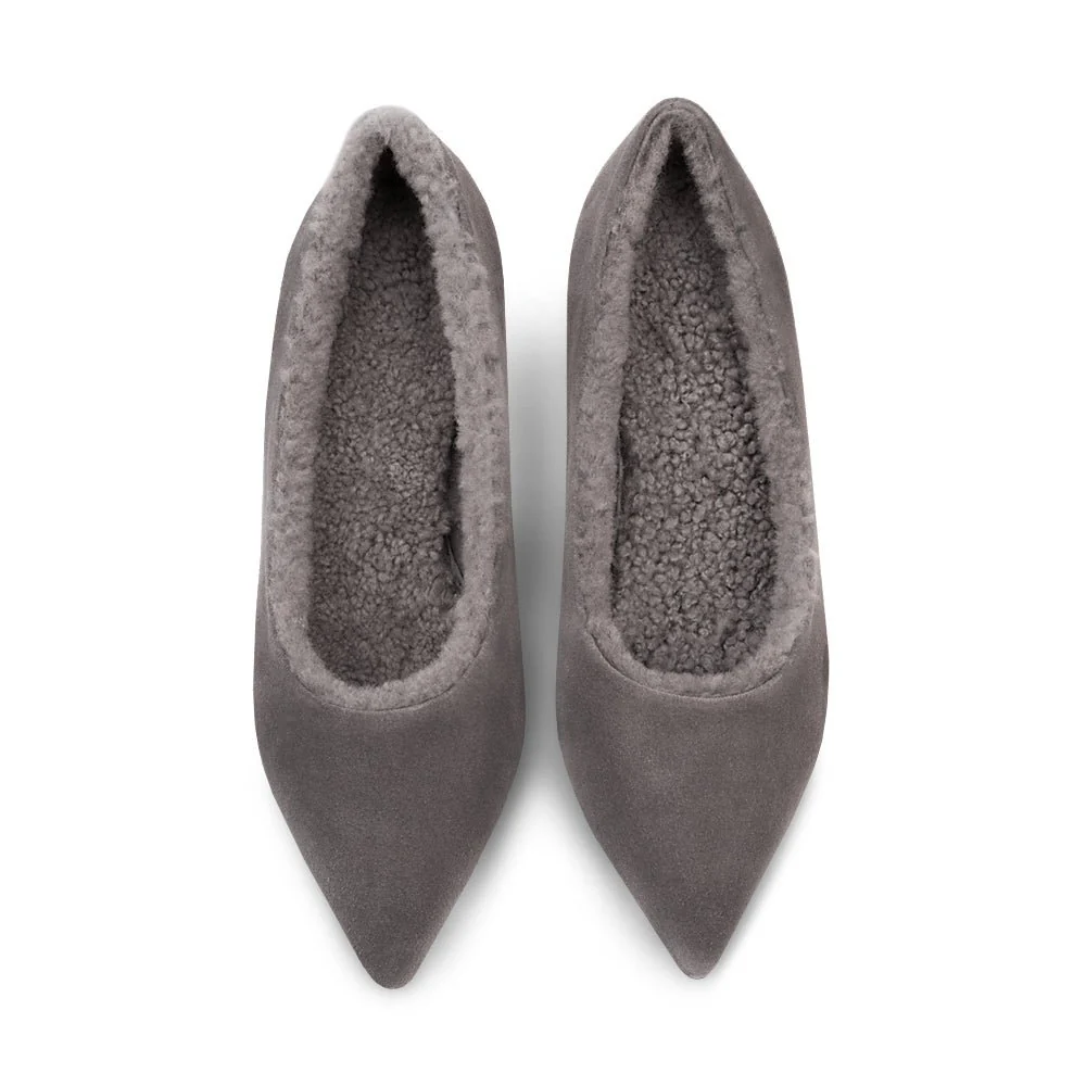 Juliette Dark Grey Shoes - Image 3