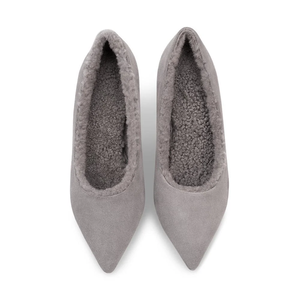 Juliette Grey Shoes - Image 3