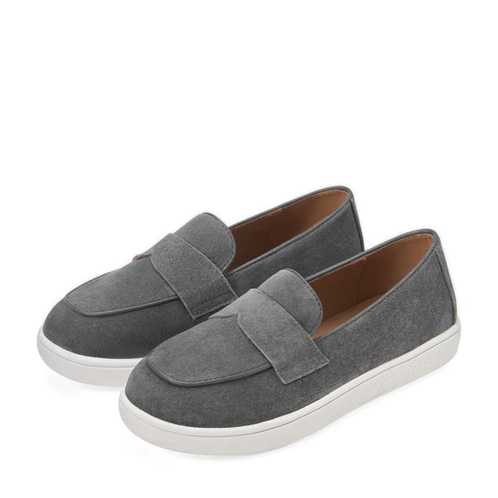 Kirk Dark Grey Slip-on Sneakers - Image 2