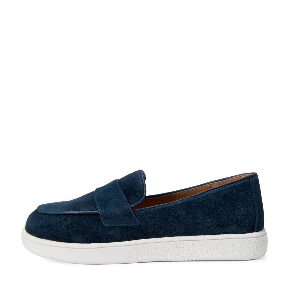 Kirk Navy Slip-on Sneakers