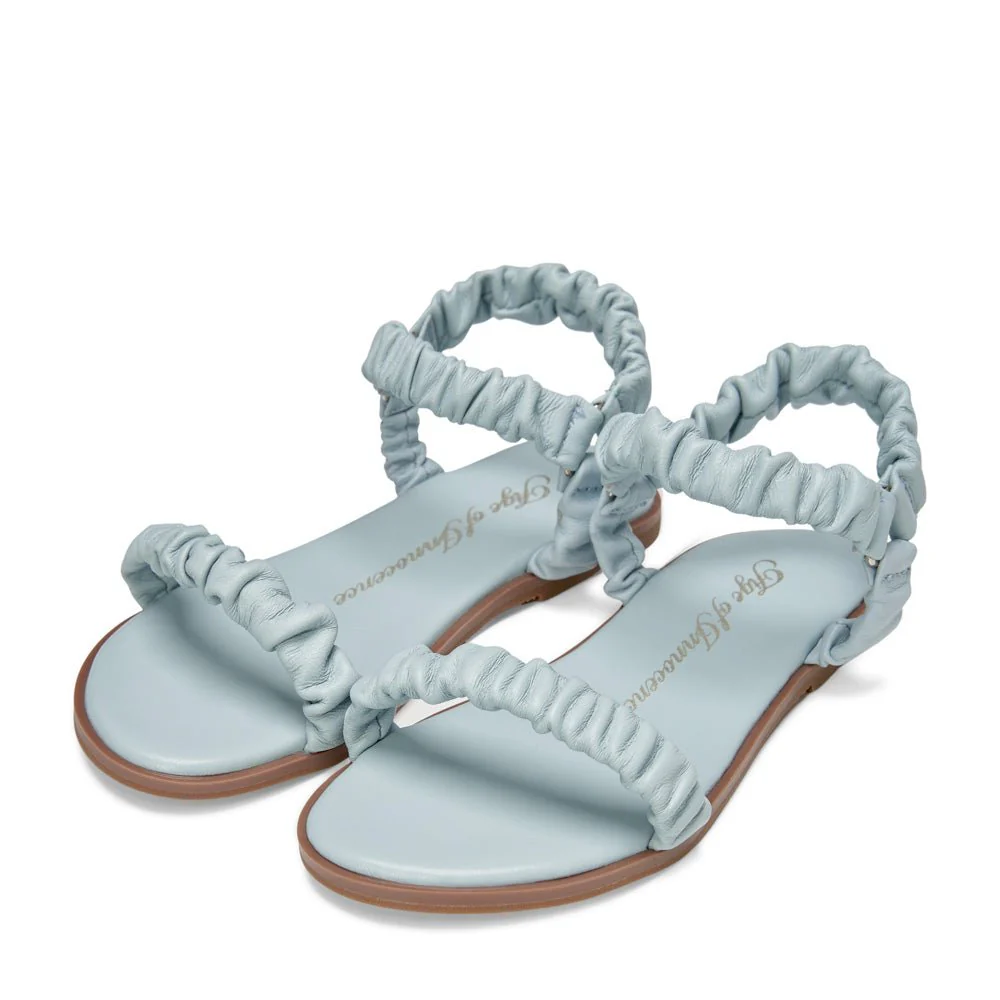 Kyle Blue Sandals - Image 2