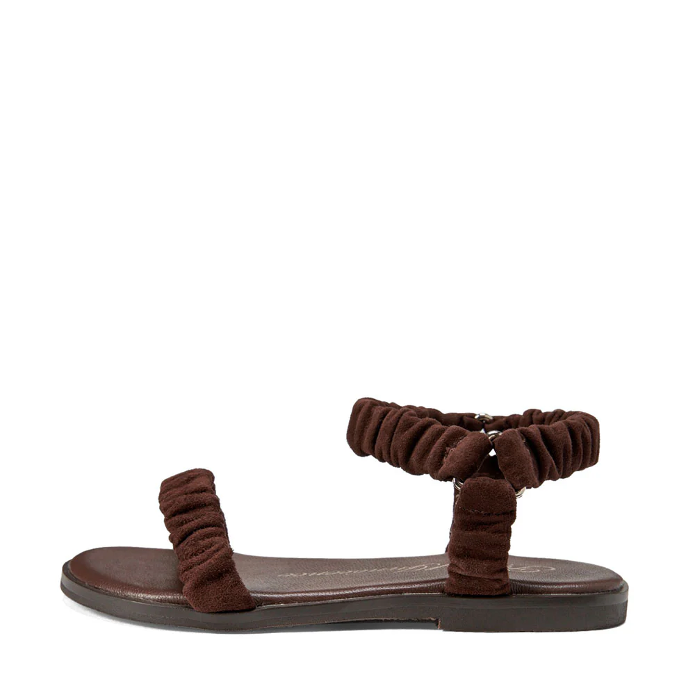 Kyle Suede Chocolate Sandals