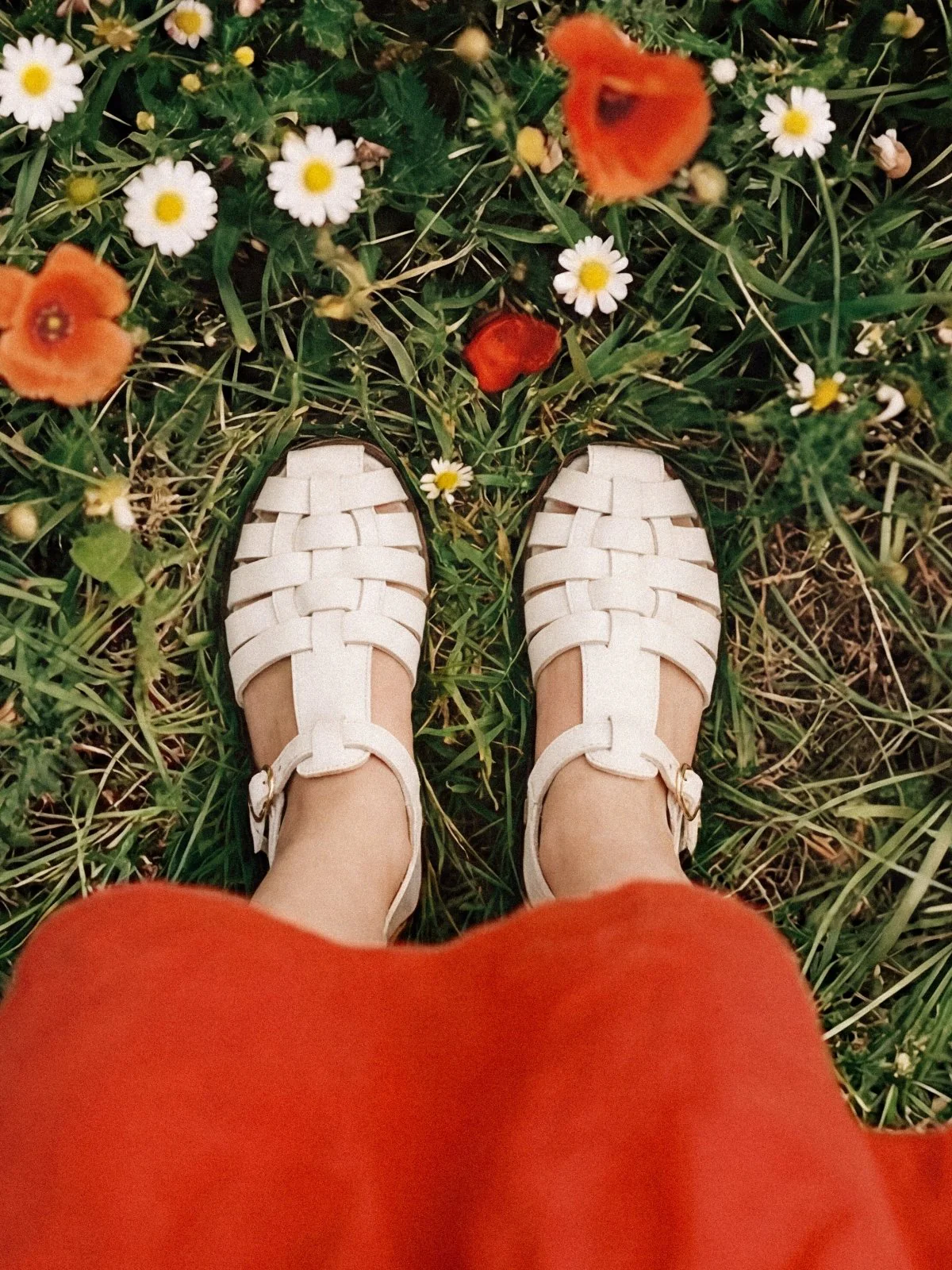 Lalia White Sandals - Image 3