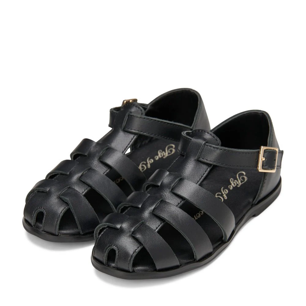 Lana Black Sandals - Image 2