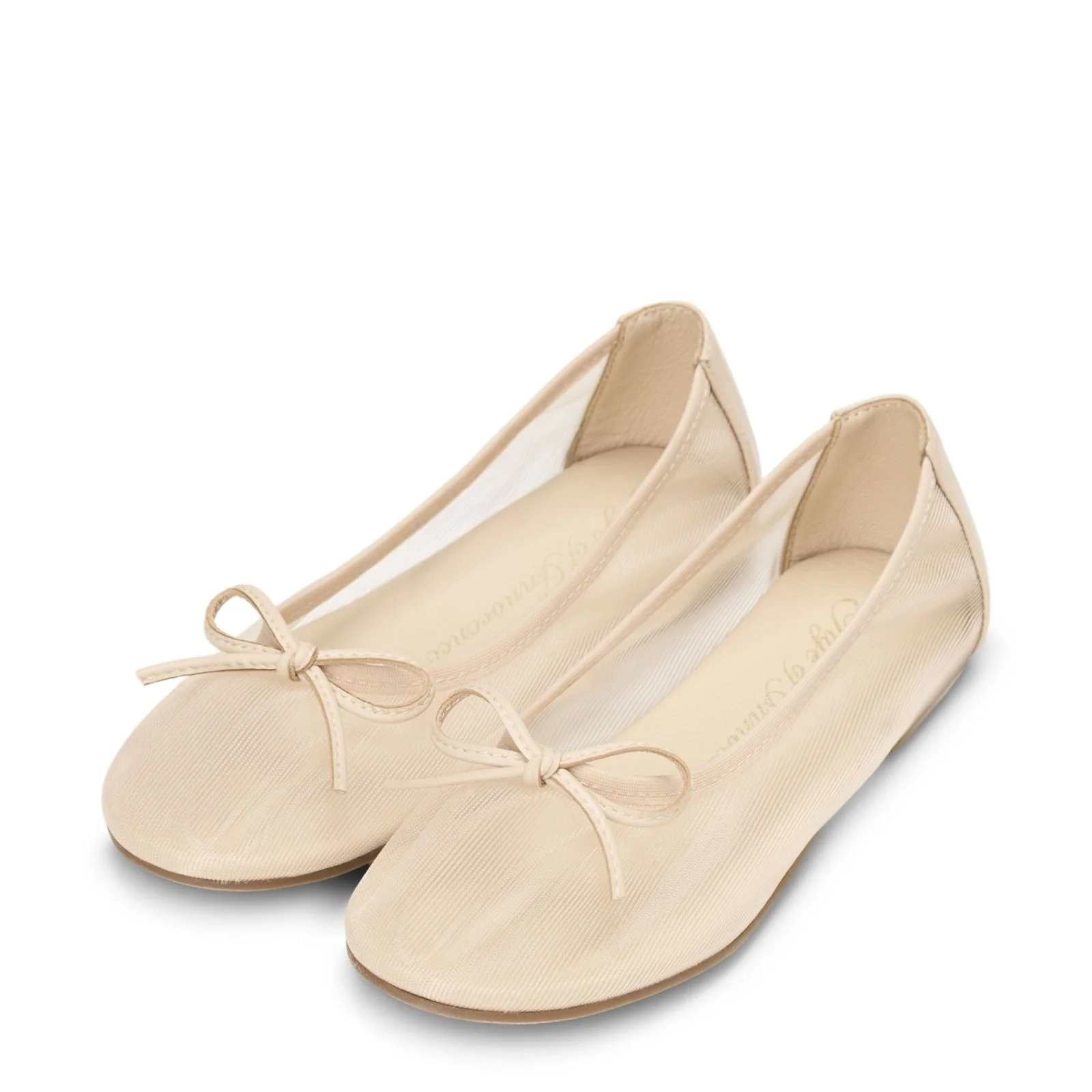 Laurie Beige Flats - Image 2