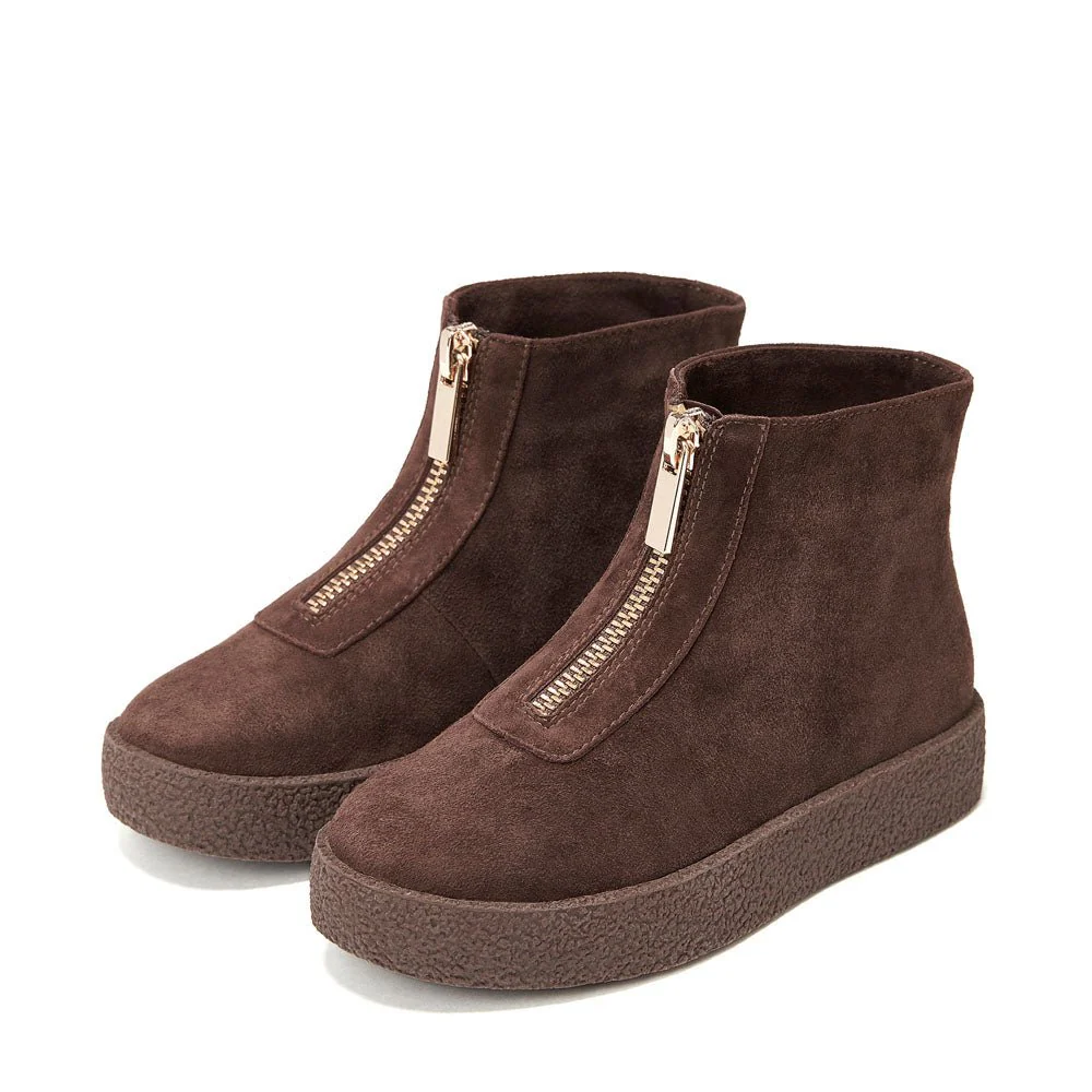 Leah 2.0 Chocolate Boots - Image 2