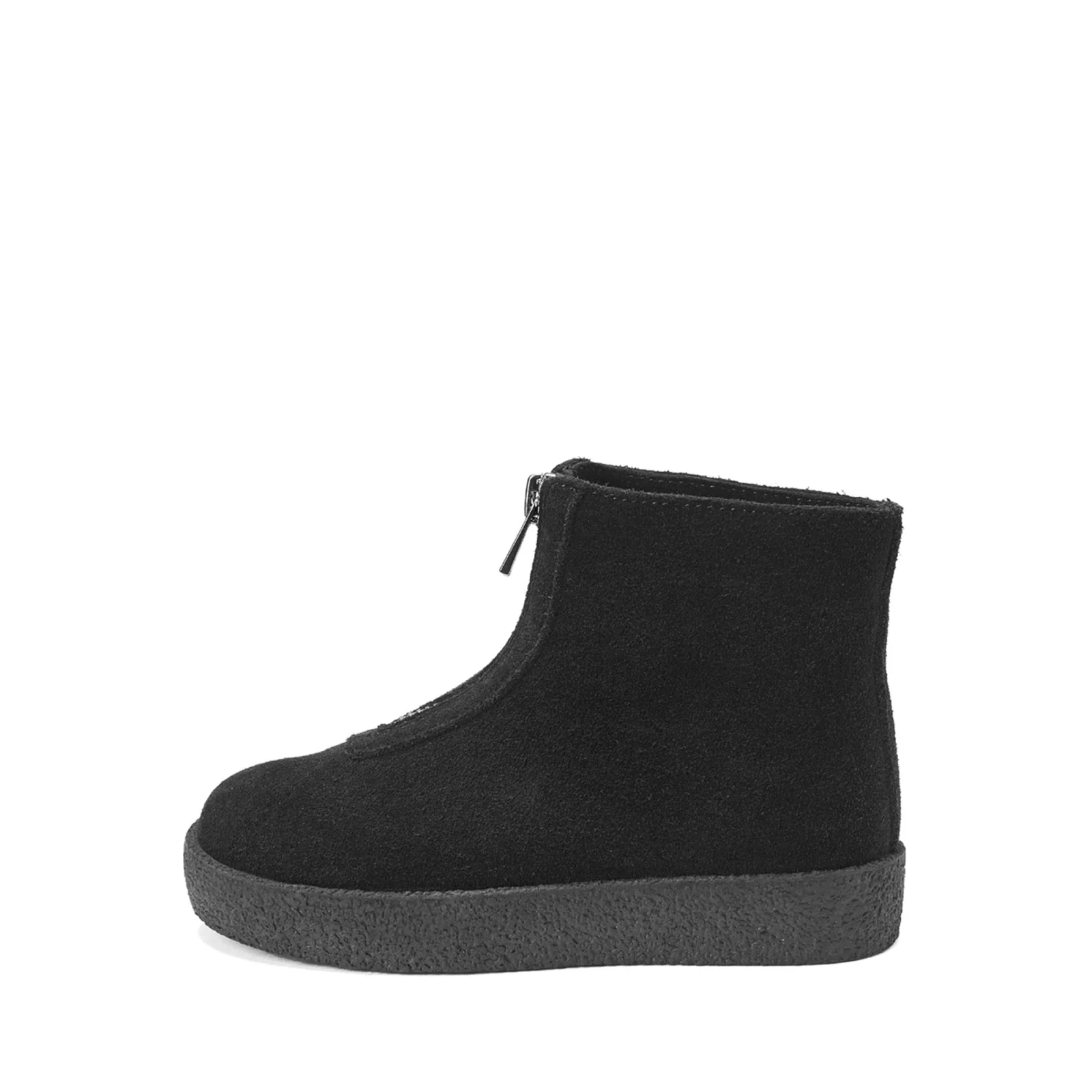 Leah Suede Black Boots