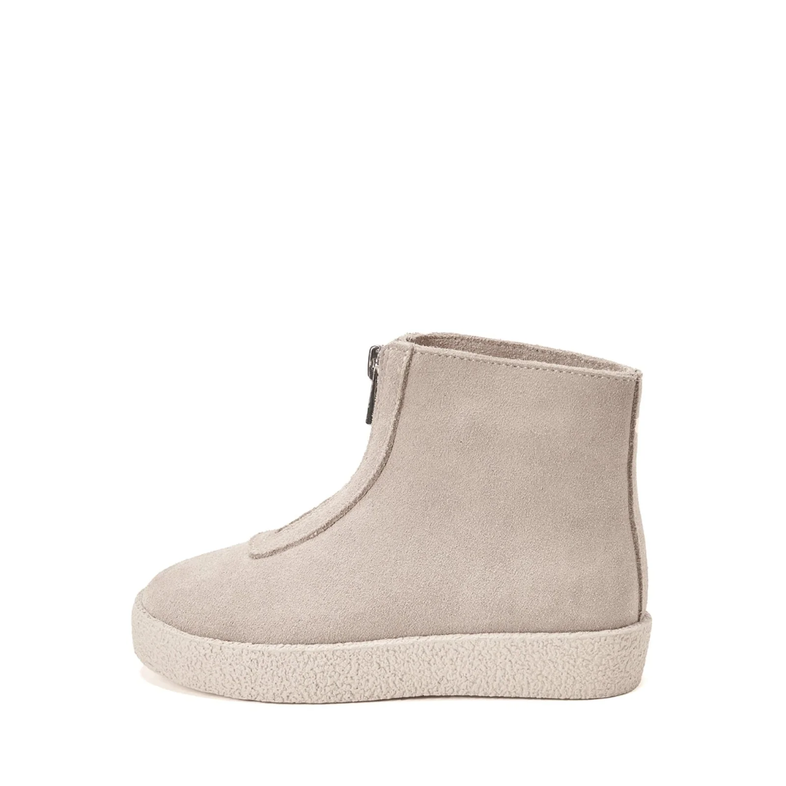 Leah Suede Light Beige Boots