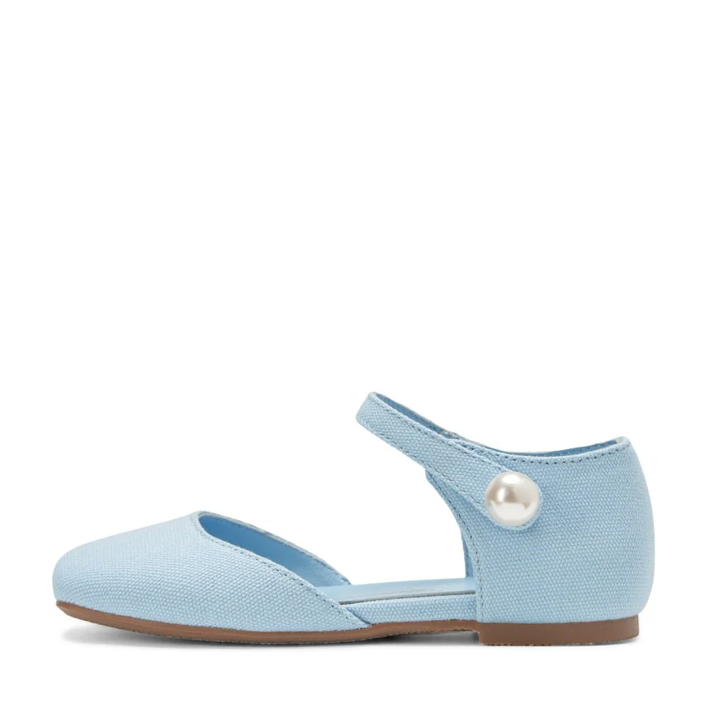 Libby Blue Flats