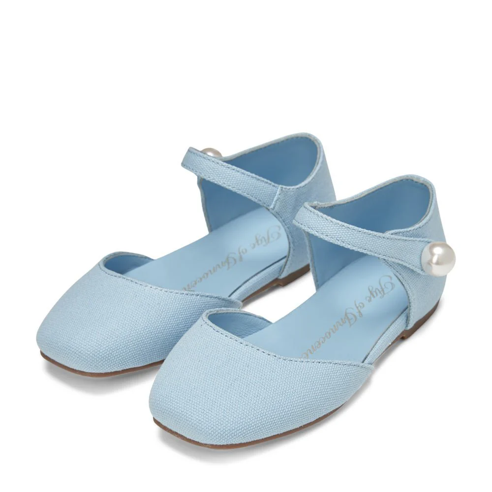 Libby Blue Flats - Image 2