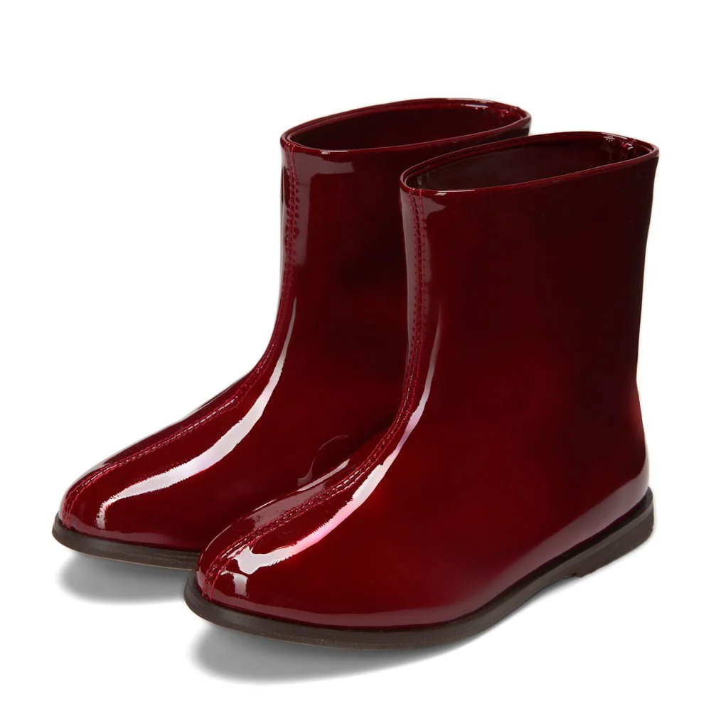 Lila Burgundy Boots - Image 2