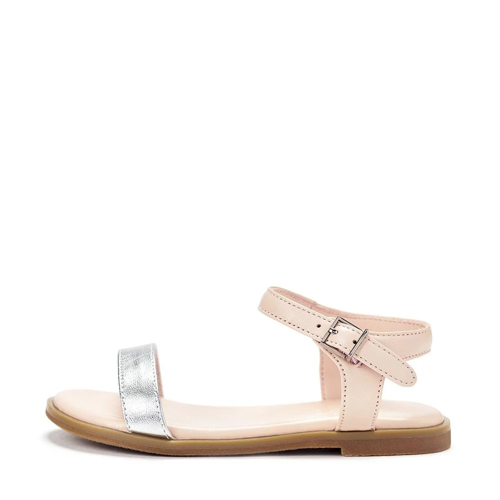 Lina Pink/Silver Sandals