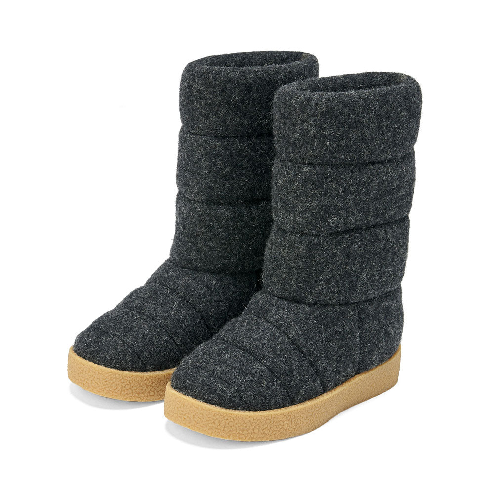 Lou Dark Grey Boots - Image 2