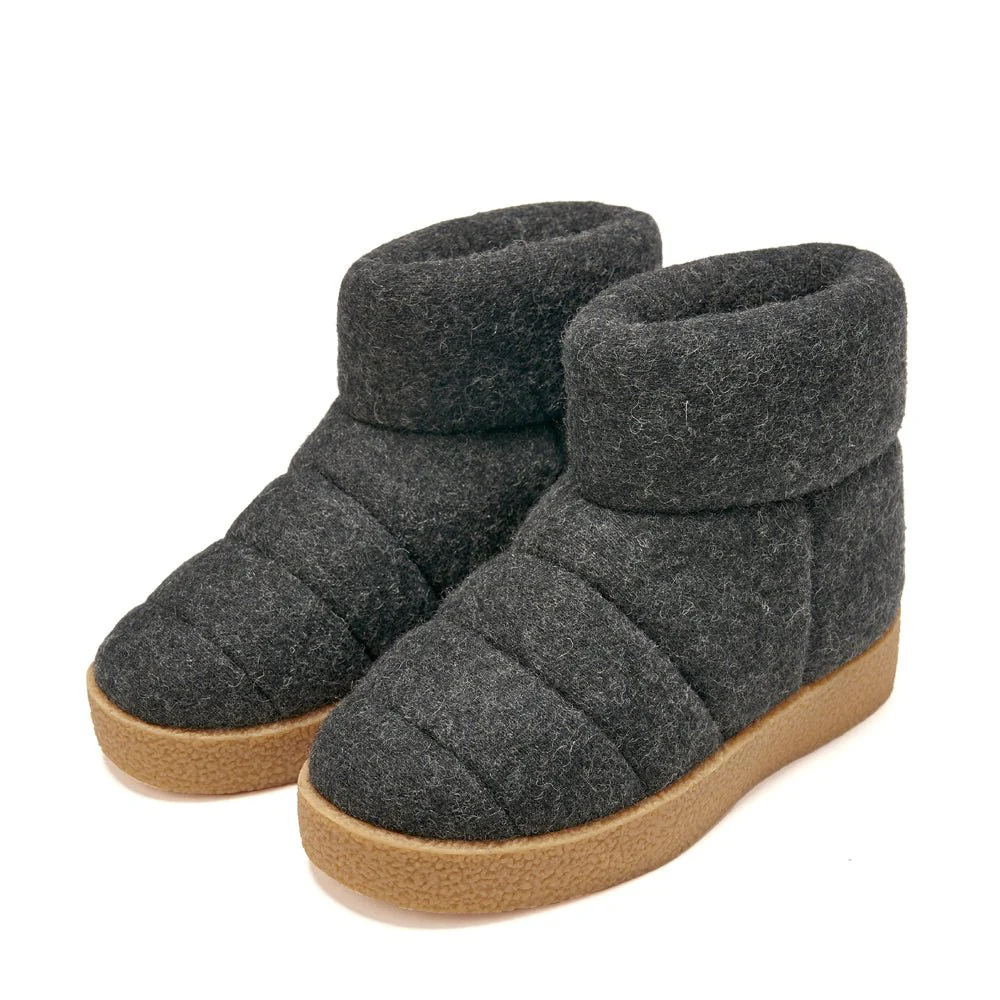 Lou 2.0 Dark Grey Boots - Image 2