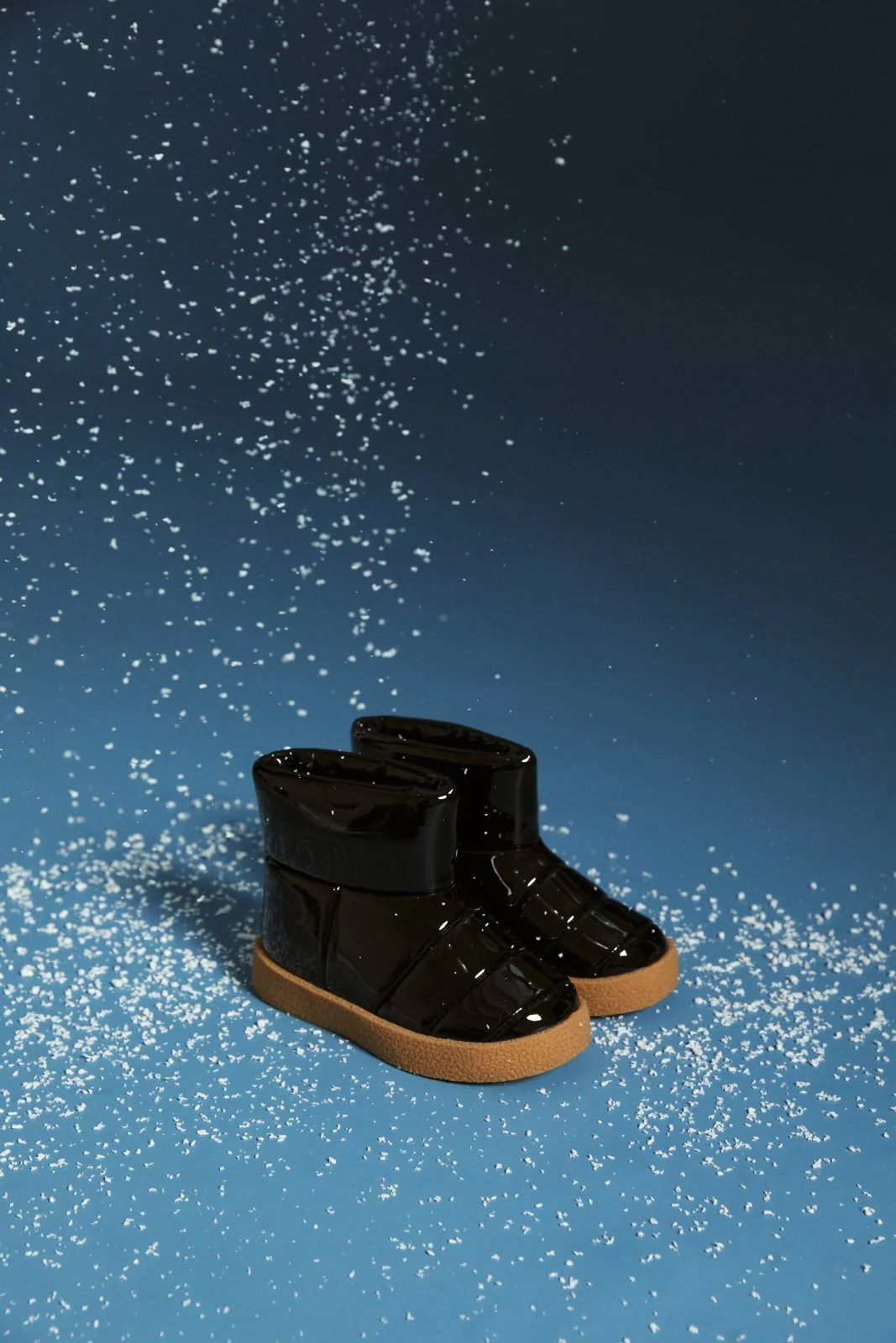 Lou PU Black Boots - Image 3