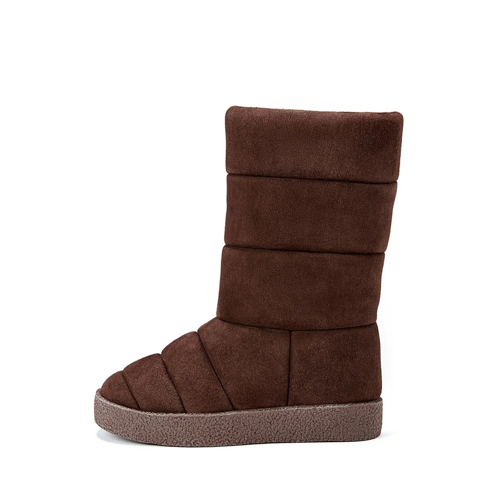 Lou Suede Chocolate Boots