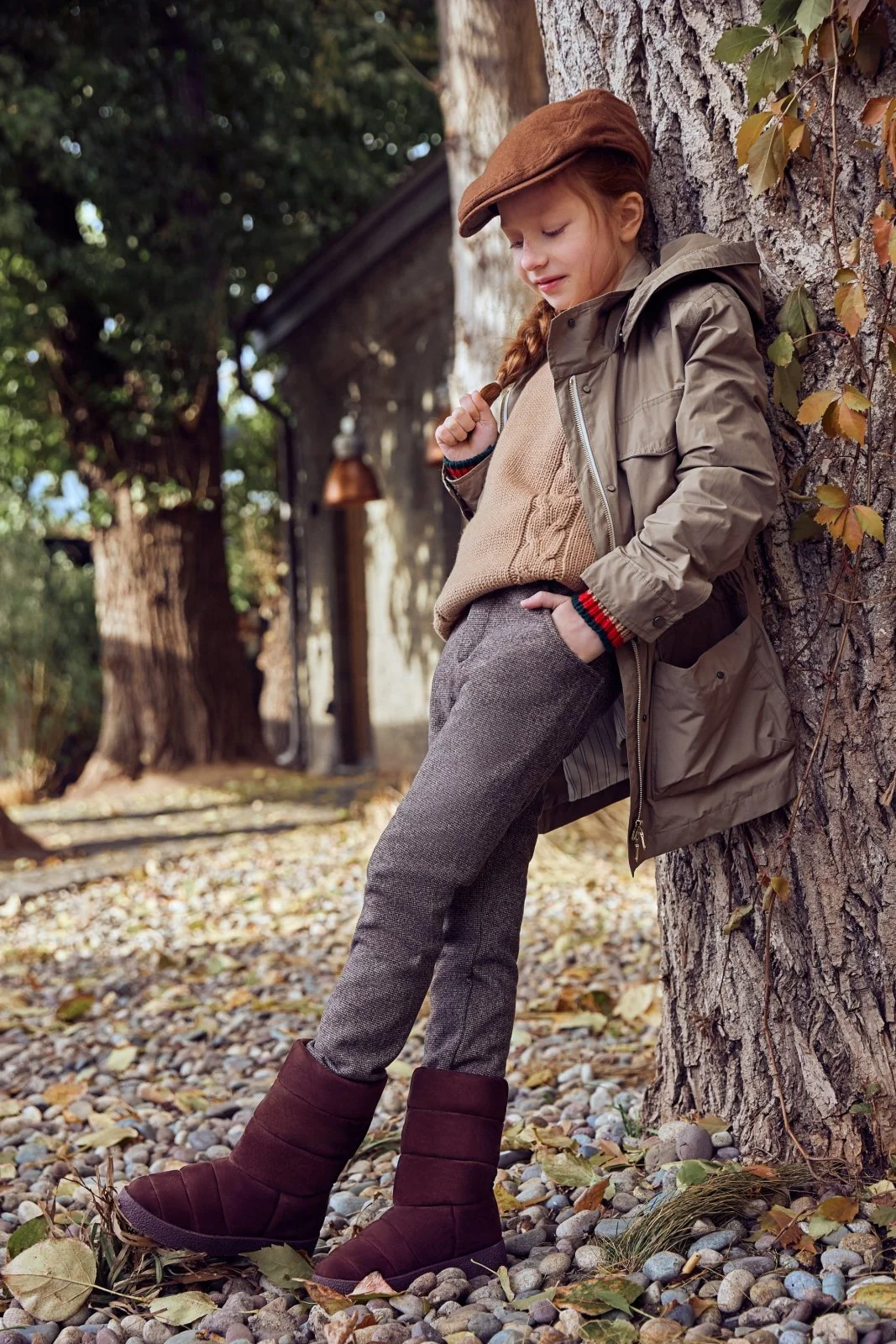 Lou Suede Chocolate Boots - Image 4