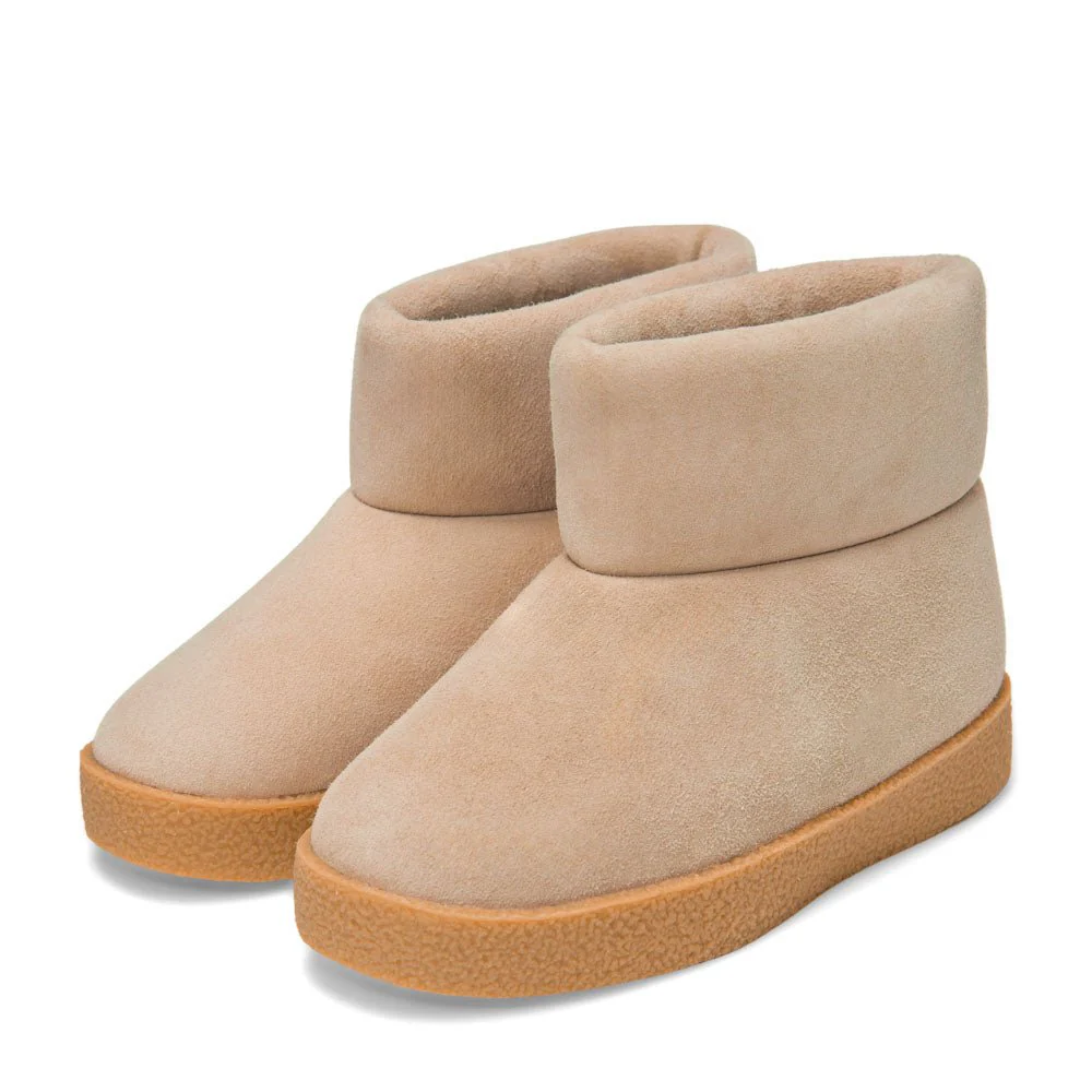 Lou Suede 2.0 Light Beige Boots - Image 2