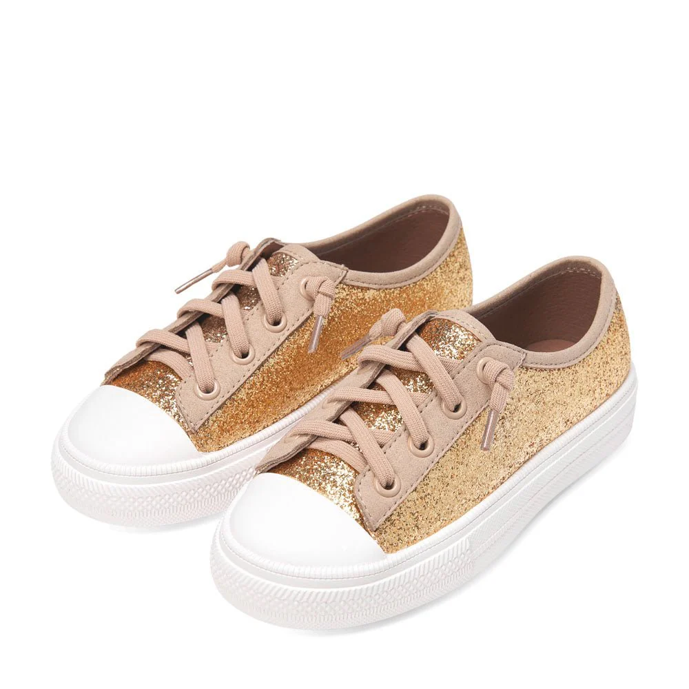 Mabel Gold Sneakers - Image 2