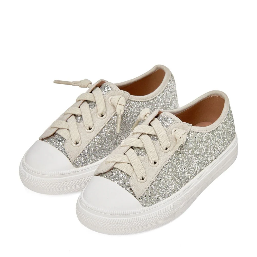 Mabel Silver Sneakers - Image 2