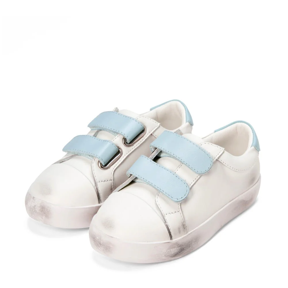 Maeve White/Blue Sneakers - Image 2