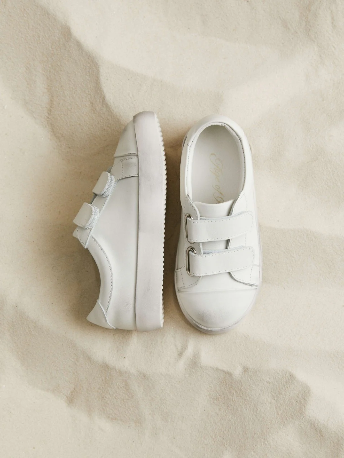 Maeve White/White Sneakers - Image 3