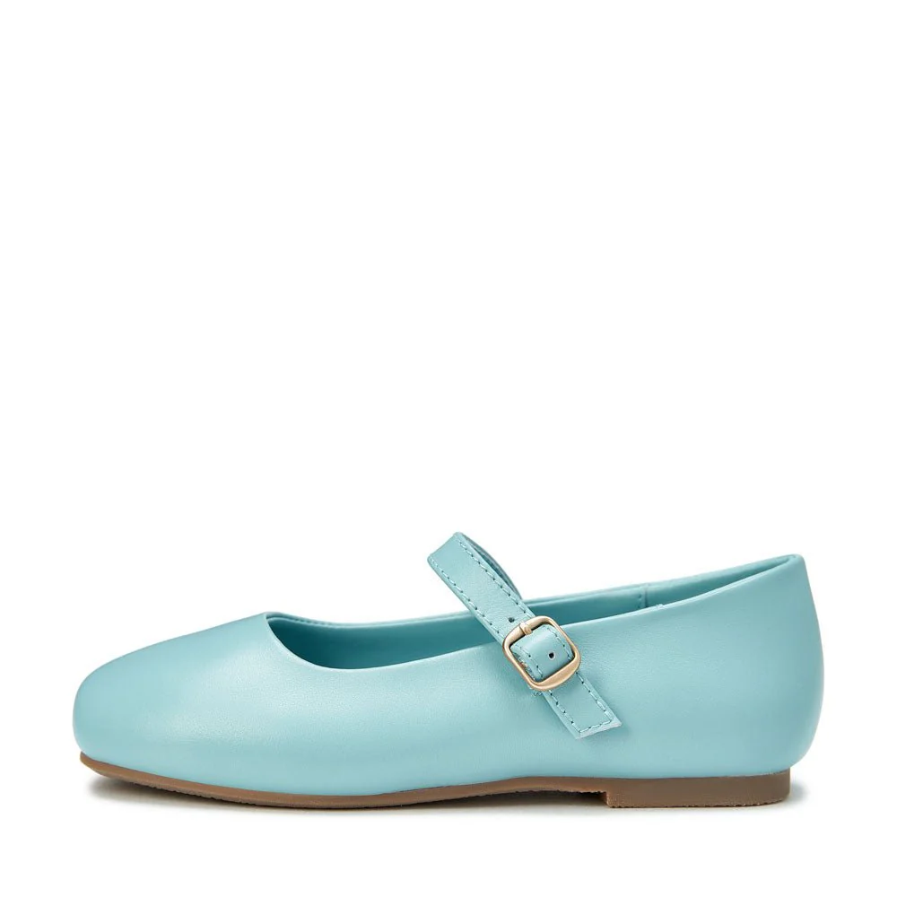 Mandy Blue Flats