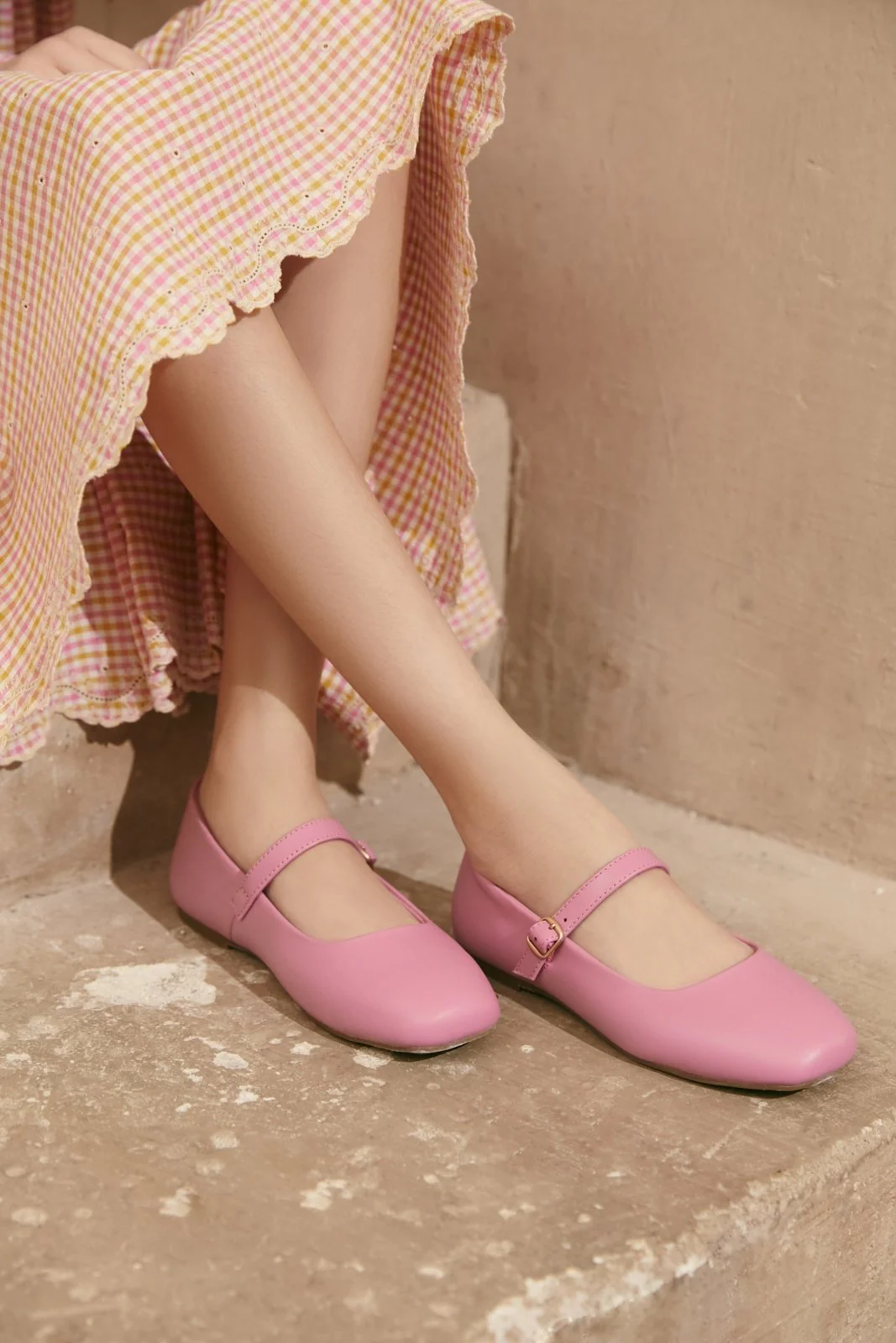 Mandy Pink Flats - Image 3