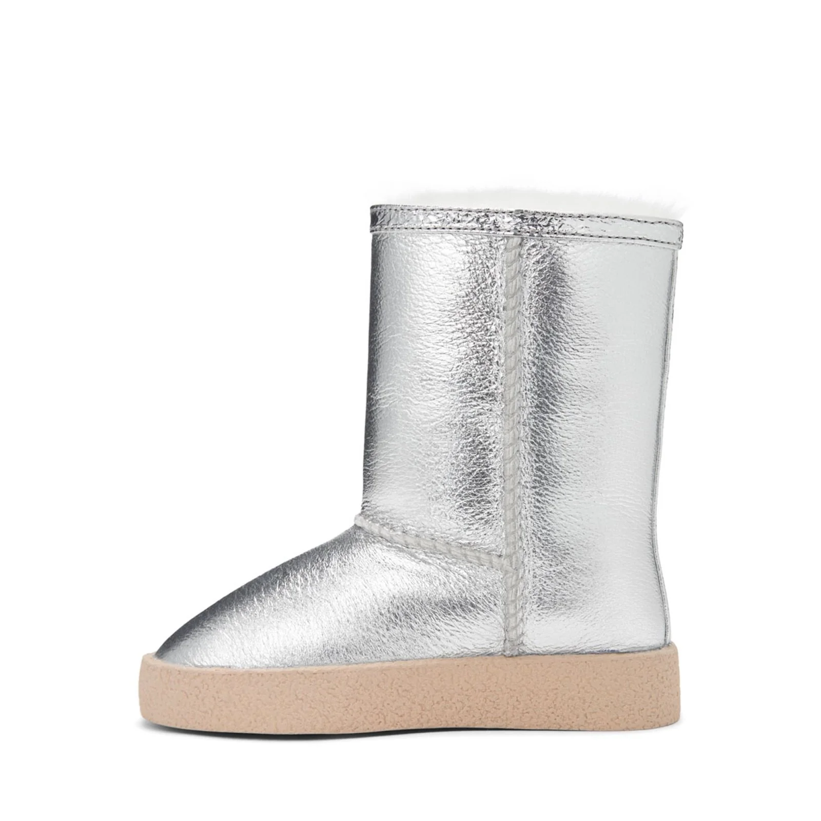 Mara High Silver Boots