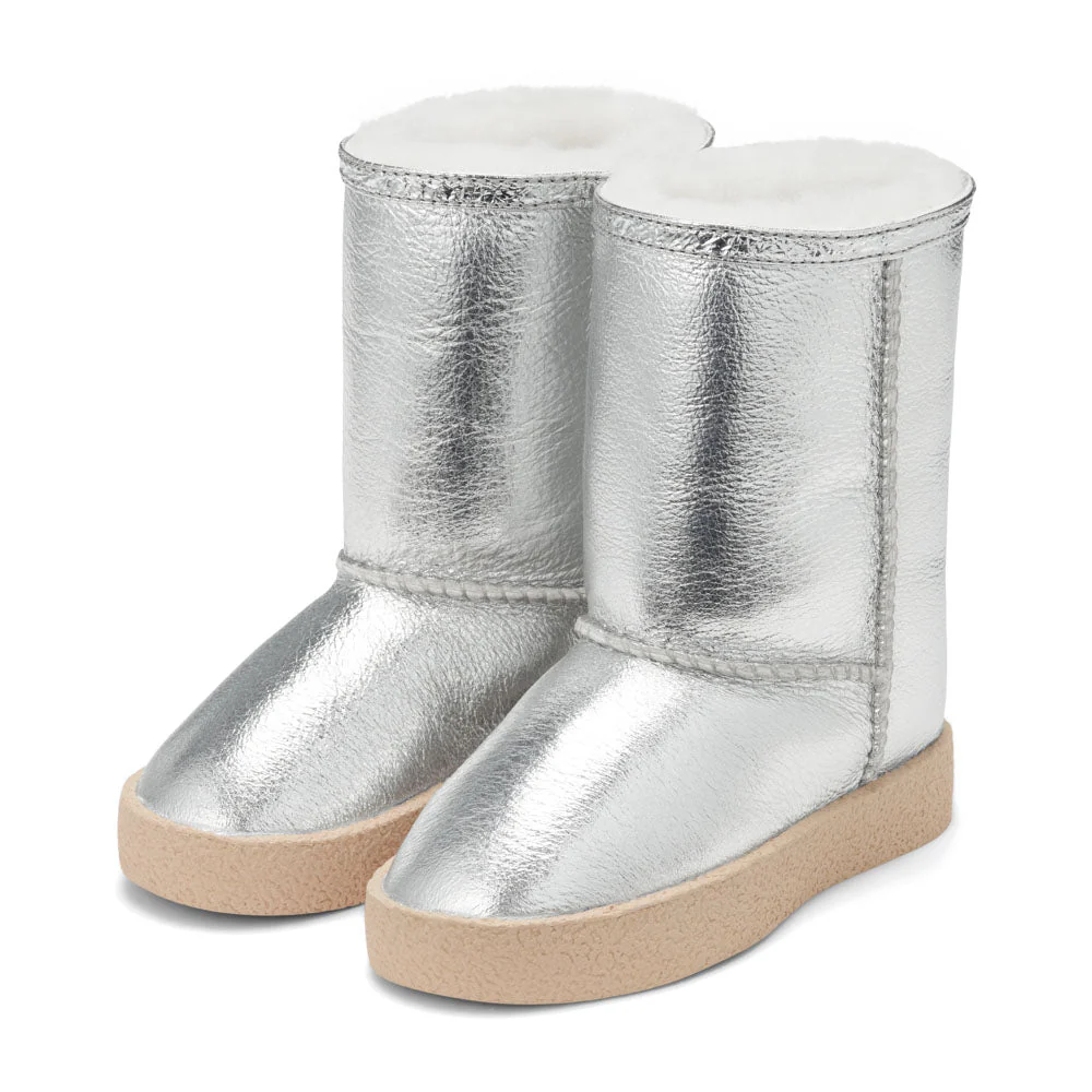 Mara High Silver Boots - Image 2
