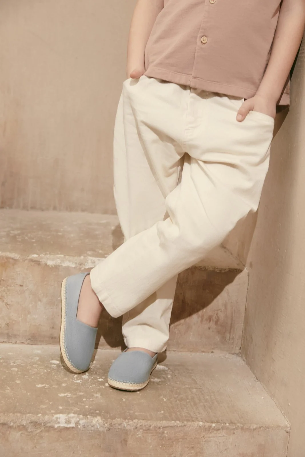 Marcus Suede Blue Espadrilles - Image 3