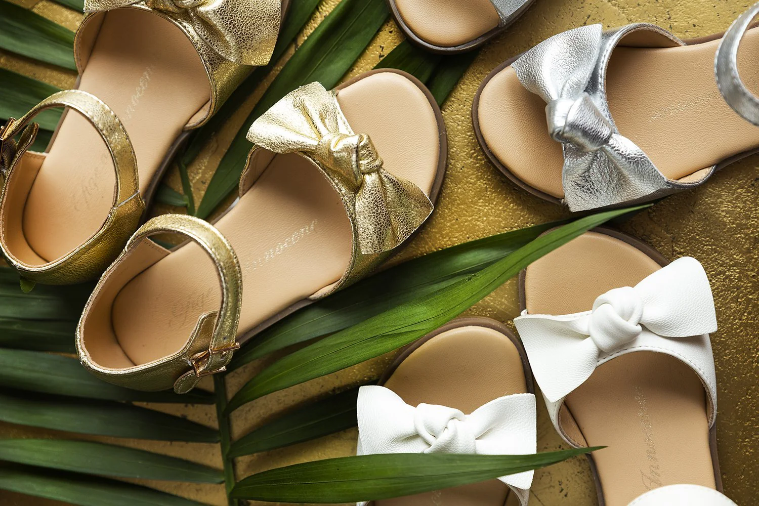 Margo Gold Sandals - Image 3