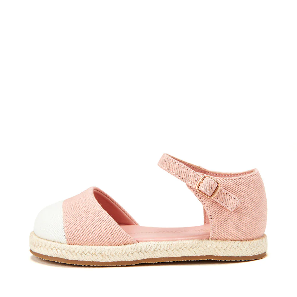 Marissa Pink/White Espadrilles