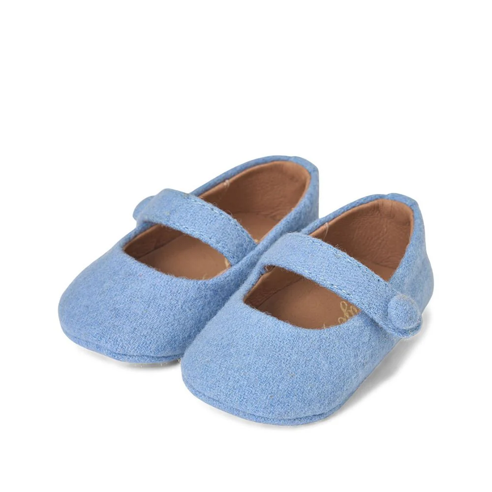 May Wool Blue Prewalkers - Image 2